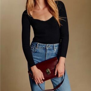 Sezane Maha Jumper Black